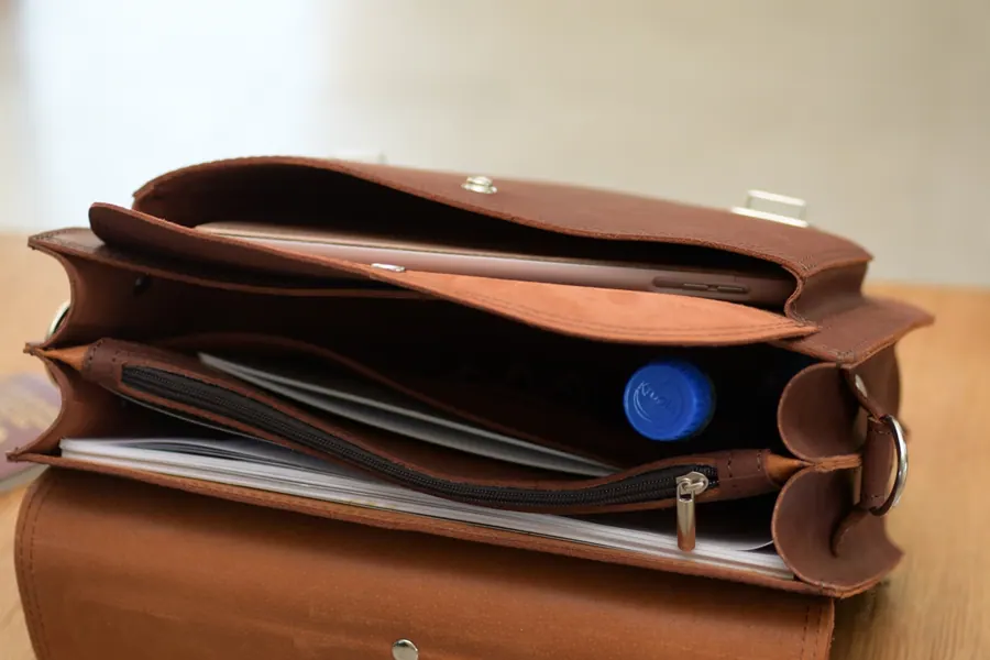 Torebka skórzana Casablanca Ruda — zdjęcie 12