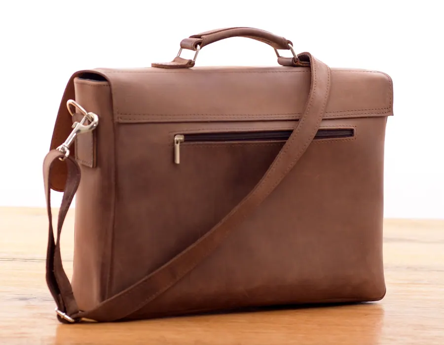 Retro brown Ciemny Camel — zdjęcie 11