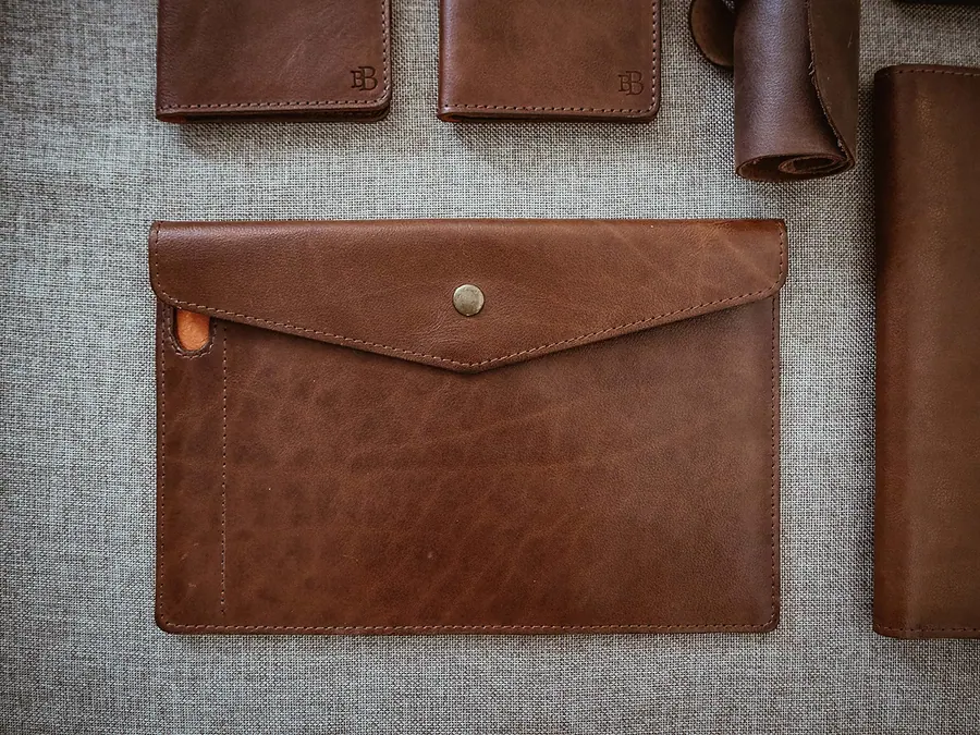 Organizer skórzany na ipad — zdjęcie 6