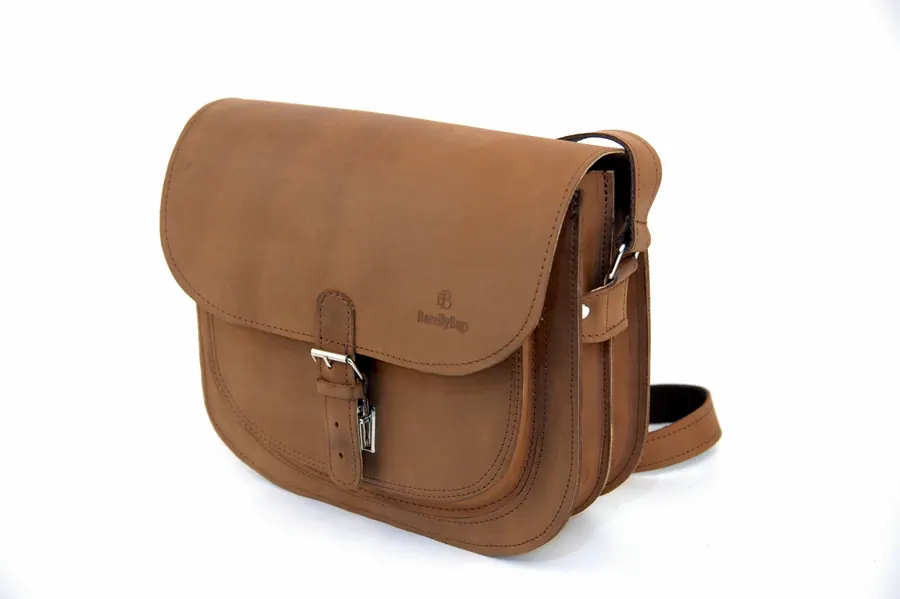 Od ręki Fresh Ciemny Camel inicjały AB — zdjęcie 8