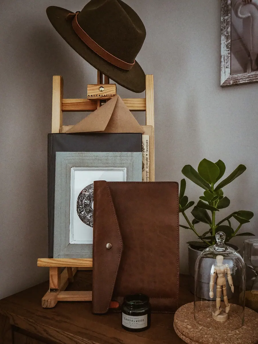 Organizer skórzany na ipad — zdjęcie 5